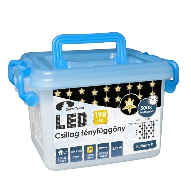 LED svetleća zavesa sa providnim kablom KDS 143 (hladno bela boja) LED svetleća zavesa sa providnim kablom KDS 143 (hladno bela boja)